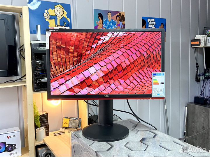 Монитор 144 гц 24 дюйма AOC G2460PF