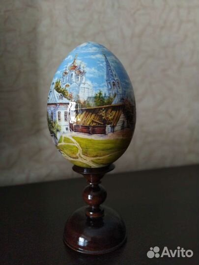 Яйцо пасхальное ручная работа