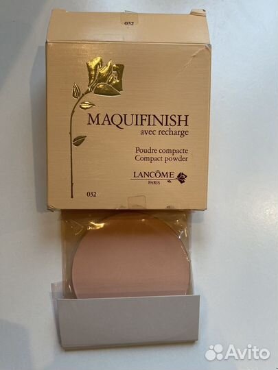 Пудра Lancome винтаж Maquifinish Double finish