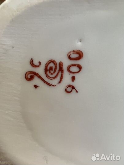 Ваза фарфор Птица Полонное