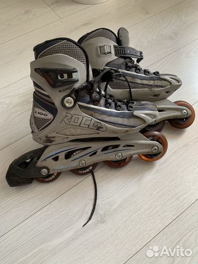 Роликовые коньки+Защита, 39 размер