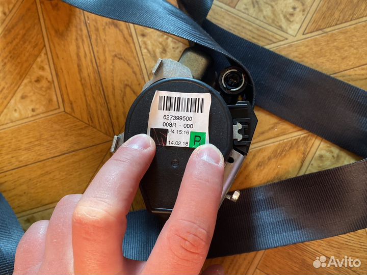 Ремни безопасности Skoda octavia A7