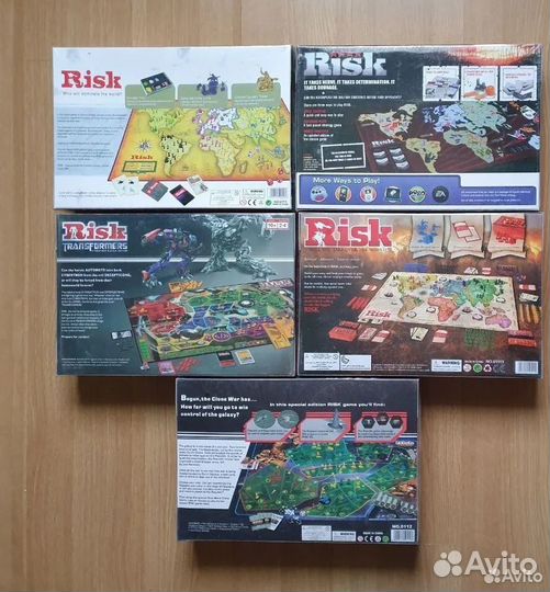 Новая настольная игра Риск Risk на англ языке