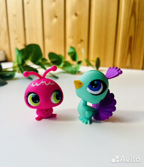 Little Pet Shop оригинал Божья коровка, Павлин