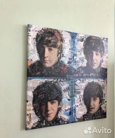 Beatles /«Битлз» /Леннон канвас