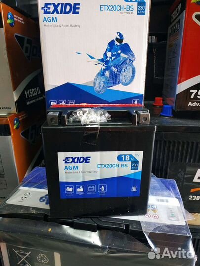 Аккумулятор Exide 18ач