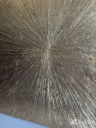 Картина с Золотой поталью лучи