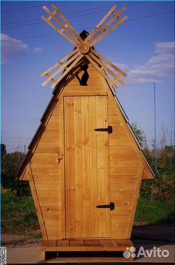 Уличный туалет с установкой SUN339