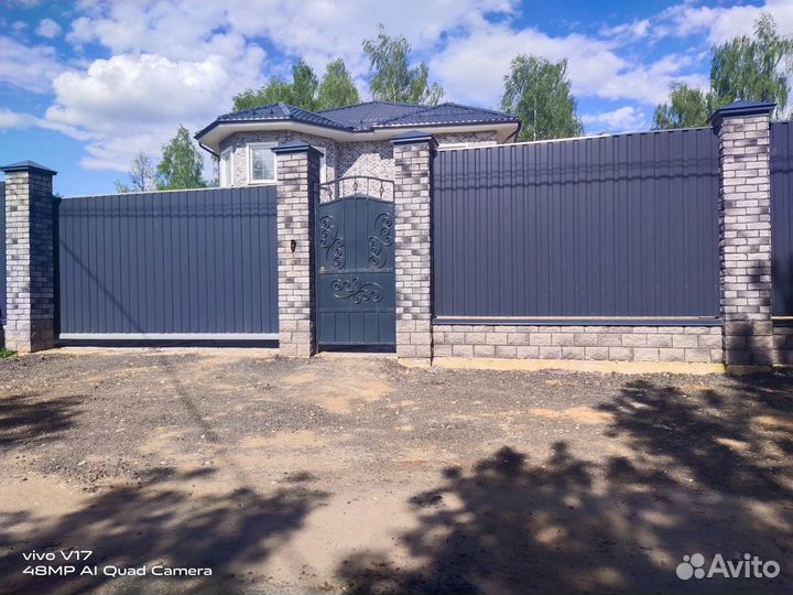 Заборы. Изготовление и установка