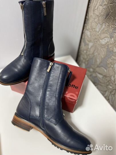 Ботинки натуральная кожа