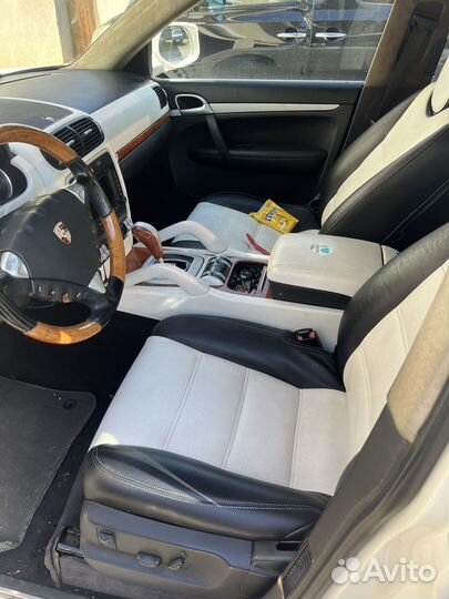 Кожаный салон porsche cayenne 957