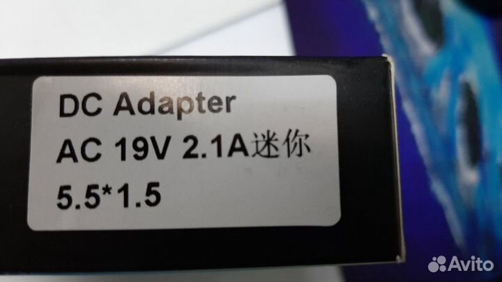 Автомобильный адаптер для ноутбука 19v 2.1a 5.5mm