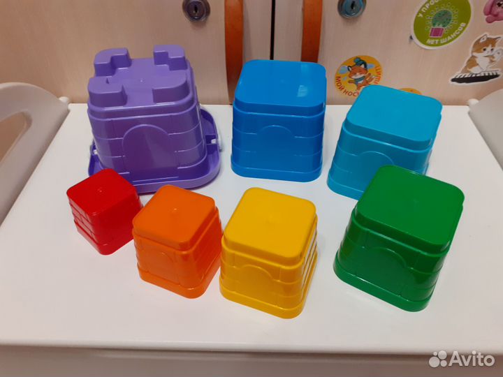 Пирамидка ведёрко с формочками