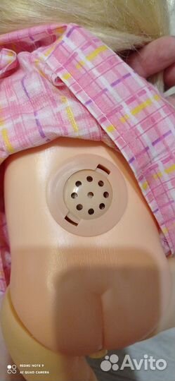 Кукла пупс + коляска+ каталка