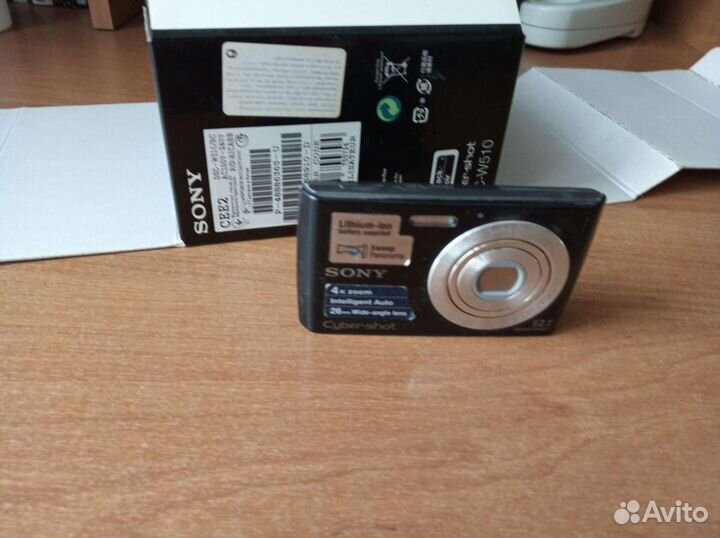 Компактный фотоаппарат sony