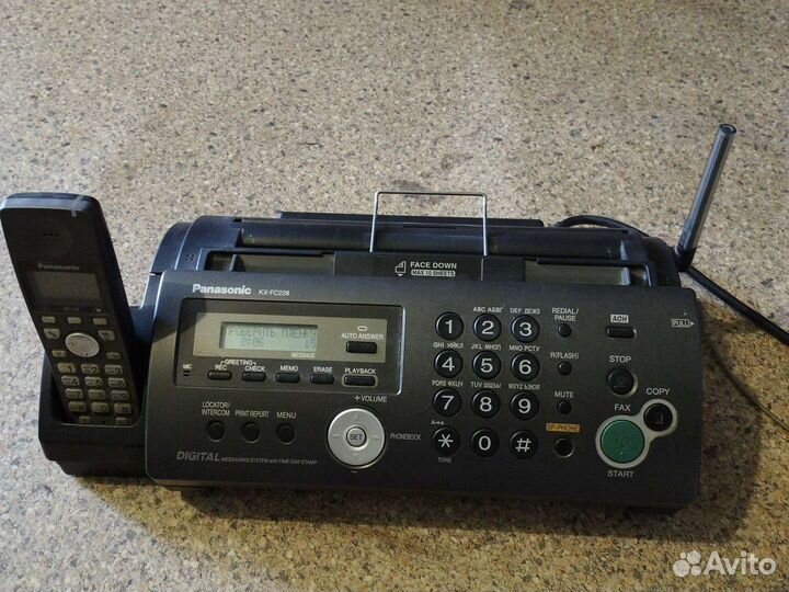 Факс panasonic kx-fc228ru