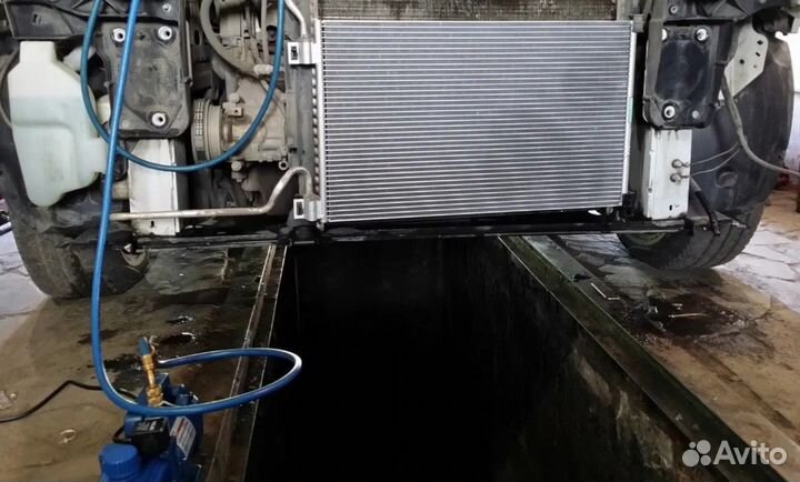 Замена радиатора MB GLE 2023-н.в