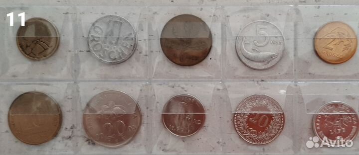 Разные монеты мира