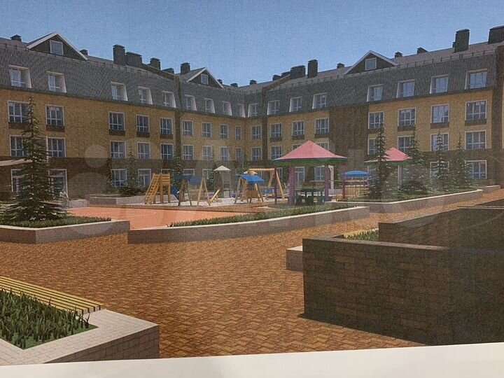 1-к. квартира, 37,9 м², 2/4 эт.