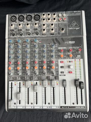 Микшерный пульт behringer xenyx 1204USB купить в Москве | Хобби и отдых ...