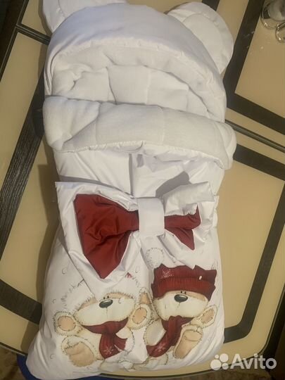 Конверт на выписку весна