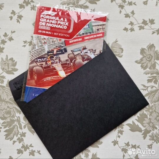 Formula 1 GP Monaco 2023 буклет
