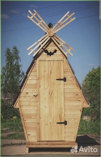 Дачный туалет с дельфином RBI