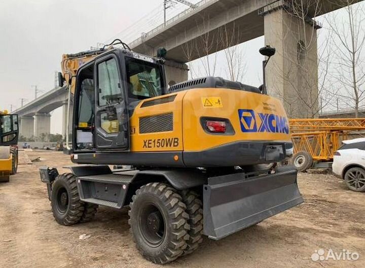 Колёсный экскаватор XCMG XE150WD, 2023