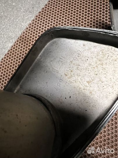 Vw touareg nf насадки на глушитель 2шт комплект