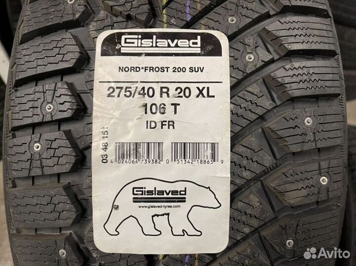 Gislaved Nord Frost 200 SUV 275/40 R20 106T