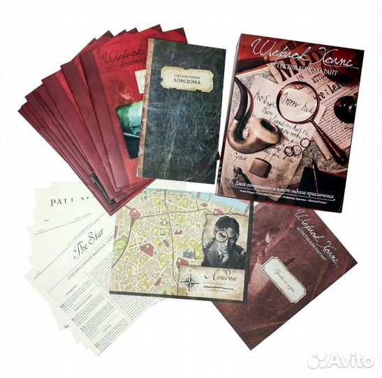 Настольная игра.Шерлок Холмс, детектив-консультант