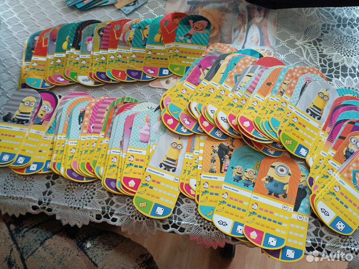 Карточки, фишки, скрепыши