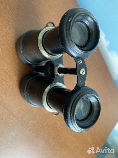 Бинокль трофейный немецкий ВОВ