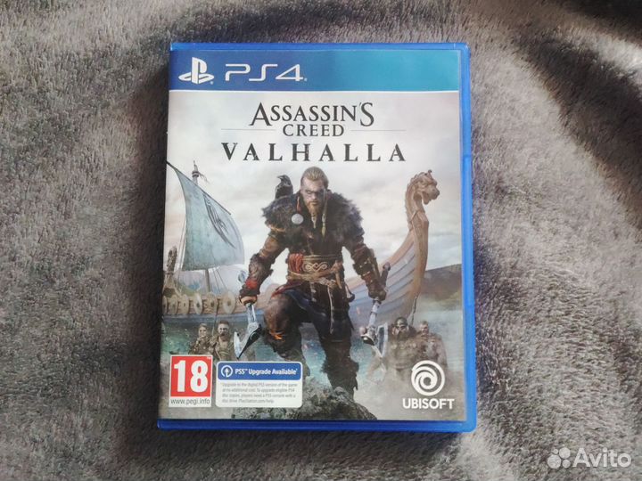 Assassins creed valhalla диск ps4