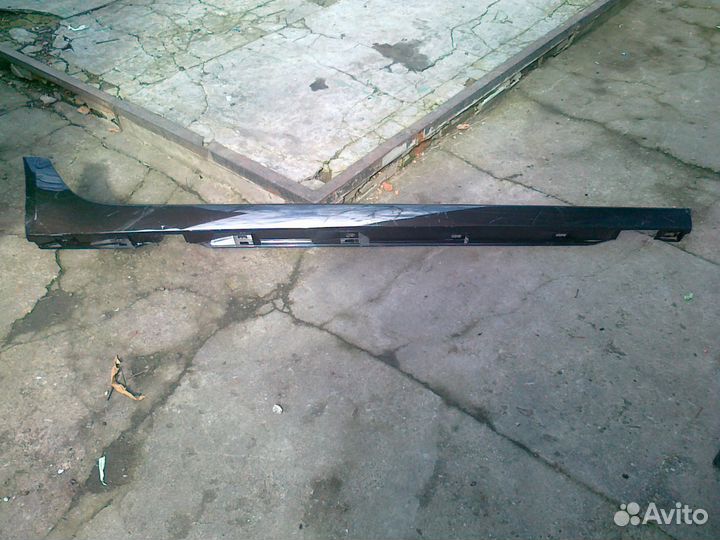 Облицовка порога правая ауди а6 audi A6 Allroad C7