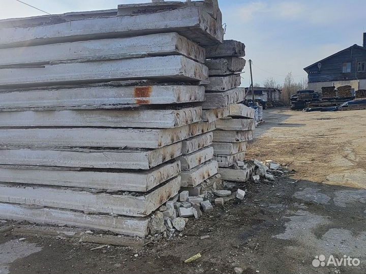 Бетонные плиты перекрытия бу