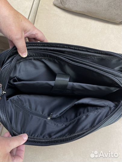 Сумка для ноутбука, искуственная кожа