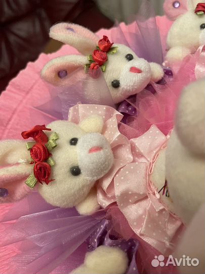 Букет из мягких игрушек