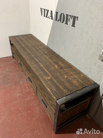 Тумба под тв лофт