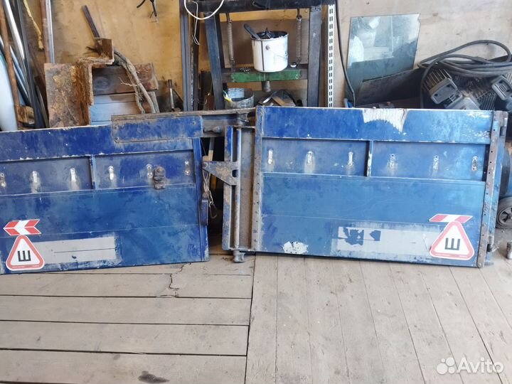 Задний борт полуприцепа бу