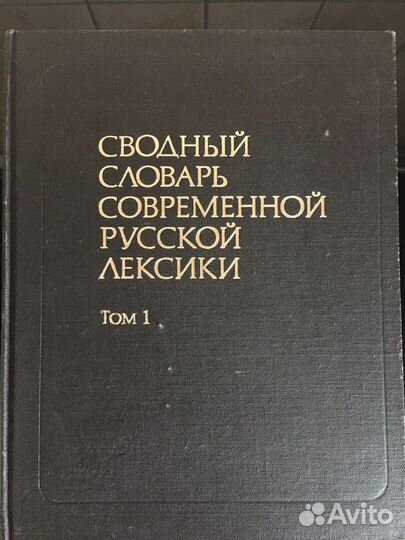 Сводный словарь современной русской лексики