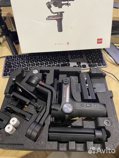 Zhiyun Weebill S c дополнительными аксессуарами