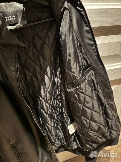 Кожаная куртка David Naman