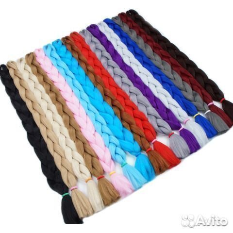 Канекалон однотонный