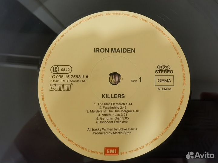 Iron Maiden – Killers VG+/VG