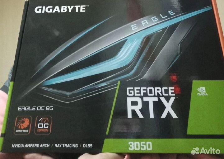 RTX 3050 eagle overclock 8gb