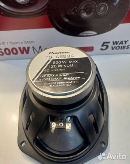 Колонки. Динамики PioneerOk TS-A6994
