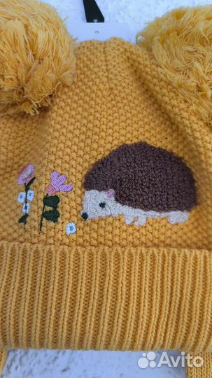 Шапка демисезонная 9-12 месяцев Mothercare