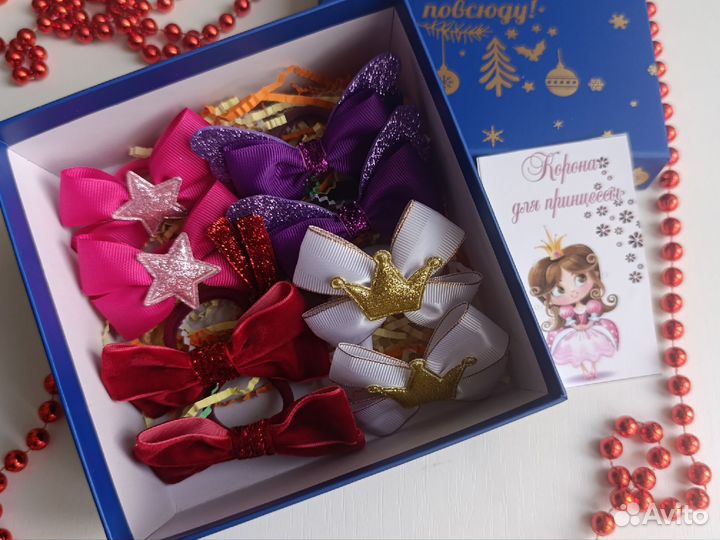 Подарочный набор, Бантики