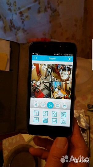 Комплект Видеонаблюдения на 1, 4, 8, 16 камер HD